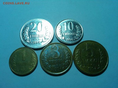 Узбекистан, 1,3,5,10,20 тийин 1994г., до 27.05.2018г. - IMG_20180525_081421_thumb