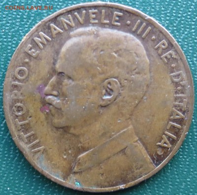 Италия 5 чентезимо 1913 до 29.05.2018 22:00:00 мск - 5_чент_1913_2