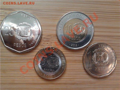 Доминикана, набор из 4 монет 1991-…гг, до 28.04.11г 22:00мск - Доминикана 1