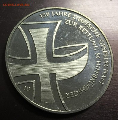 10 Евро Германия 150 лет Морской службе с 200 руб до 31.05 - IMG_9763-25-05-18-05-01.JPG