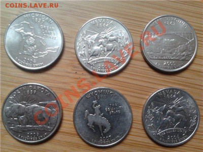 США, 6 квотеров(штаты), до 28.04.11г. в 22:00мск - квотеры 1