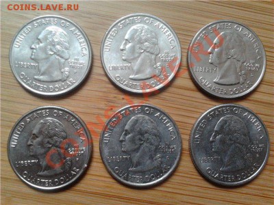 США, 6 квотеров(штаты), до 28.04.11г. в 22:00мск - квотеры 2