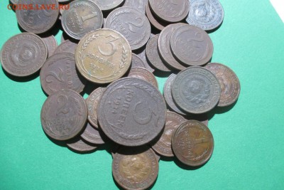 77 монет 1,2,3,5 копеек 1924 года - 1