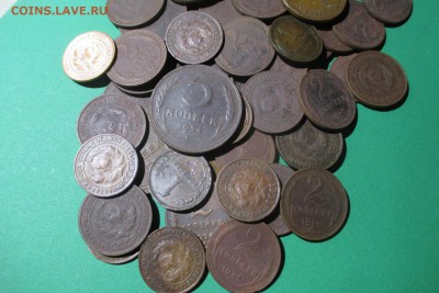 77 монет 1,2,3,5 копеек 1924 года - 2