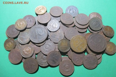 77 монет 1,2,3,5 копеек 1924 года - 3