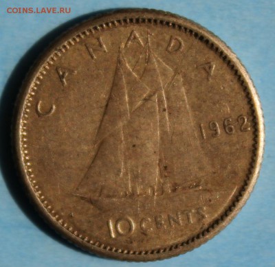 С РУБ. КАНАДА 10с 1962г.ЕЛИЗАВЕТА-II до 1.06 в 22-00 - IMG_2681.JPG