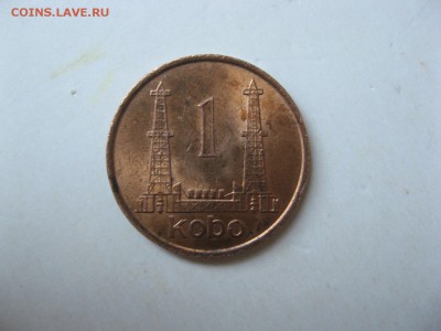 Нигерия 1 кобо 1987 года на оценку - 3