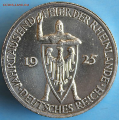 С РУБ.ГЕРМАНИЯ 3 марк 1925г. РЫЦАРЬ - В КОЛЛЕКЦИЮ! до 2.06 - IMG_2655.JPG