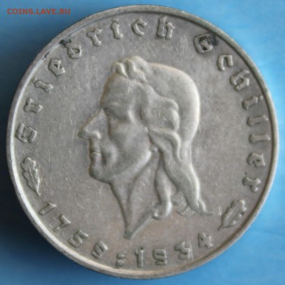 С РУБ. ТРЕТИЙ РЕЙХ 2 марк 1934г. ФРИДРИХ ШИЛЛЕР  до 2.06 - IMG_2642.JPG