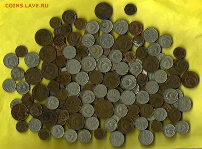 200 монет (1961-1991г.)оконч. 02.06.2018г. в 22.00 по Москве - 2222 001