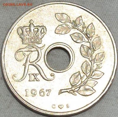 Дания 25 эре 1967. 30. 05. 2018. в 22 - 00. - DSC_0137