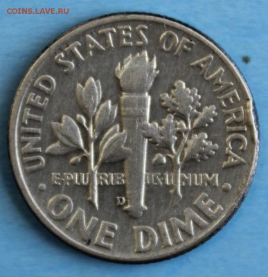 С РУБ. USA ONE DIME 1956г.РУЗВЕЛЬТ  до 3.06 в 22-00 - IMG_2567.JPG