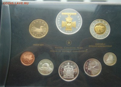 Набор монет Канада 2006 года - P1450478.JPG