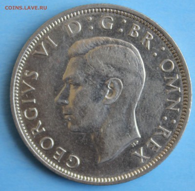 С РУБ. БРИТАНИЯ HALF КРОНЫ 1940г. ГЕОРГ-V до 4.06 в 22-00 - IMG_2537.JPG