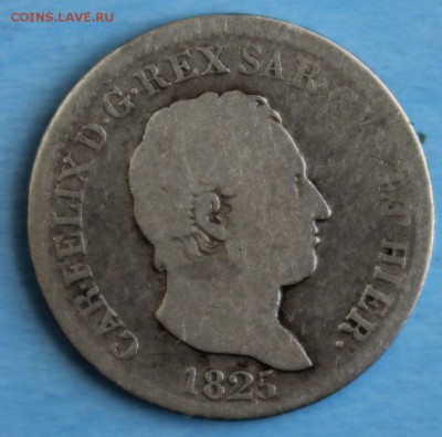 С РУБ. САРДИНИЯ 50с 1825г. КАРЛ ФЕЛИКС НЕ ЧАСТАЯ до 4.06 - IMG_2553.JPG