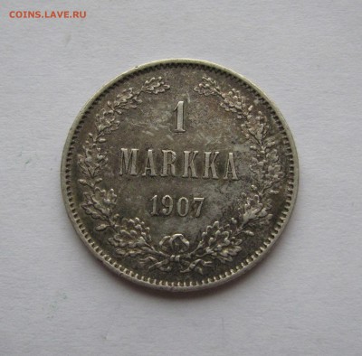 1 МАРКА 1907 года для Финляндии. До 1 июня 2018 в 22.00 МСК - 1907.JPG