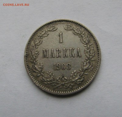 1 МАРКА 1908 года для Финляндии. Редкая. До 1 июня 2018 - 1908.JPG