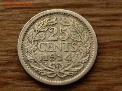 Нидерланды 25 центов 1914 Ag до 01.06.18 в 22.00 М - IMG_4028.JPG