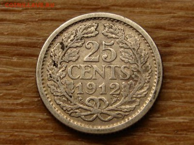 Нидерланды 25 центов 1912 Ag до 01.06.18 в 22.00 М - IMG_4051.JPG