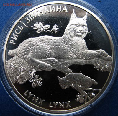УКРАИНА 2 гривны Рысь обыкновенная  До 04.06 В 22-00 - р2
