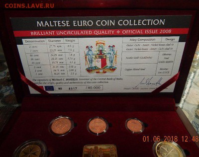 Набо евро Мальты 2008 года, прошу оценить. - DSCN7233
