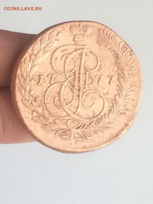5 копеек 1777 год  ЕМ - до 05.06.2018.21.50 - yzAvnArYIbM