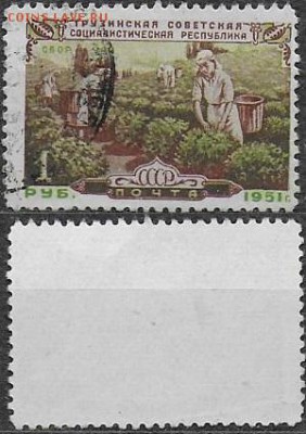 СССР 1951. ФИКС. №1603. Сбор чая - 1603