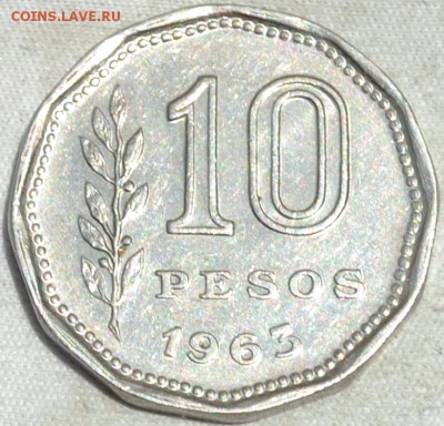 Аргентина 10 песо 1963. 07. 06. 2018. в 22 часа -00. - DSC_0176