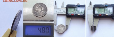 25 копеек 1895. Атрибуция. - 25к. 1895 5