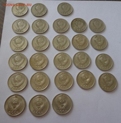 10 копеек 1961-62, 69-91 (26 штук) до 12.06, 22.00 - 10 коп 61-91 большой лот 26 шт_2