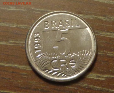 БРАЗИЛИЯ - 5 кр ПОПУГАИ до 12.06, 22.00 - Бразилия 1993 попугаи_1