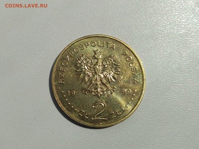ПОЛЬША,2 злотых 1999г(Ян Ласки-реформатор)!до 9.06.2018 - IMG_20180605_132057