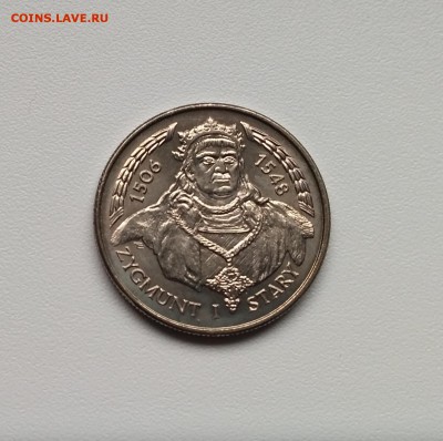 ПОЛЬША,20000 злотых 1994г(Сигизмунд I)!до 9.06.2018 - фото 18 февраля 2018 021