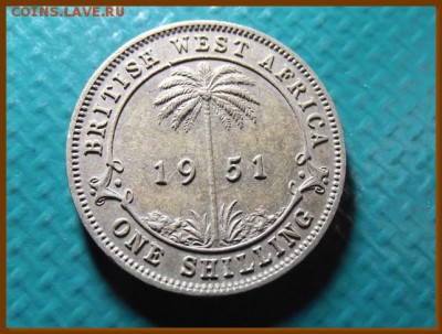 Британская Западная Африка 1 шиллинг 1951 До 12.06.18 в 22:0 - DSCF9157