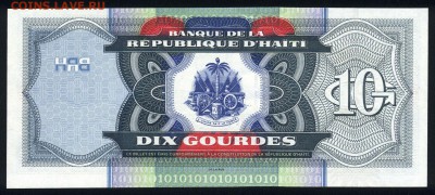 Гаити 10 гурдов 2000 unc 16.06.18 22:00 мск - 2