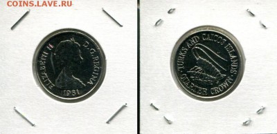 Теркс и Кайкос четверть кроны 1981 лобстер до 14.06.18 - T&C qCr 1981 lobster