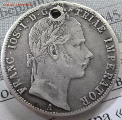 Карлос 4 8 реалов 1797, 1 флорин Австро-Венгрия 1863 - P1010764.JPG3