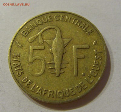 5 франков 1980 Западно-Африканские Штаты №1 17.06.2018 22:00 - CIMG7111.JPG