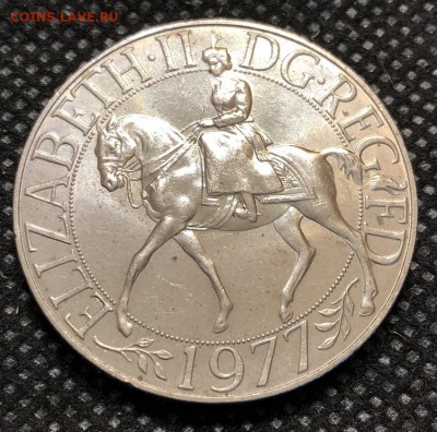 25 пенсов 1977 серебряный юбилей правления. - EE1CD518-1C98-41C9-992A-8568439F5A2C