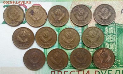 1 копейка СССР - 13шт без повторов с 69-90 год - 1kop13a