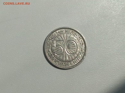 ВЕЙМАР,50 рейхспфеннигов 1928А(никель)до 16.06.2018 - IMG_20180613_132332