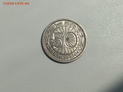 ВЕЙМАР,50 рейхспфеннигов 1931А(никель)до 16.06.2018 - IMG_20180613_132404