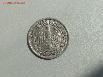 ВЕЙМАР,50 рейхспфеннигов 1927А(никель)до 16.06.2018 - IMG_20180613_132456