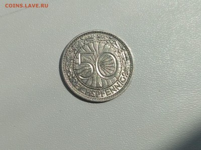 ВЕЙМАР,50 рейхспфеннигов 1929А(никель)до 16.06.2018 - IMG_20180613_132420
