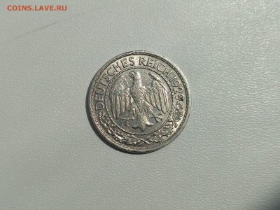 ВЕЙМАР,50 рейхспфеннигов 1929А(никель)до 16.06.2018 - IMG_20180613_132426