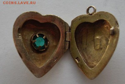 кулон медальон в виде сердца. серебро. до 17.06. - SDC19567.JPG