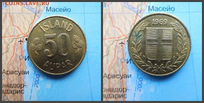 Исландия 50 эйре 1969г - новый коллаж3