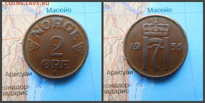 Норвегия 2 эре 1955г - новый коллаж7