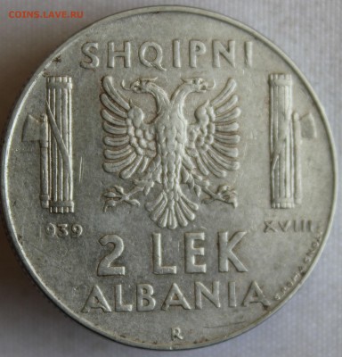 С РУБ.АЛБАНИЯ 2 лека 1939г. ОККУПАЦИЯ ИТАЛИЕЙ до 20.06 - IMG_2907.JPG