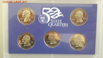 Штаты и территории- пруф сет 2007г., до 21.06 - США 2007-3